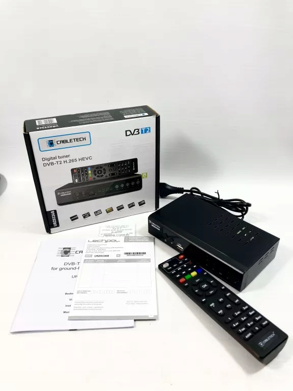 DEKODER CABLETECH DVBT2