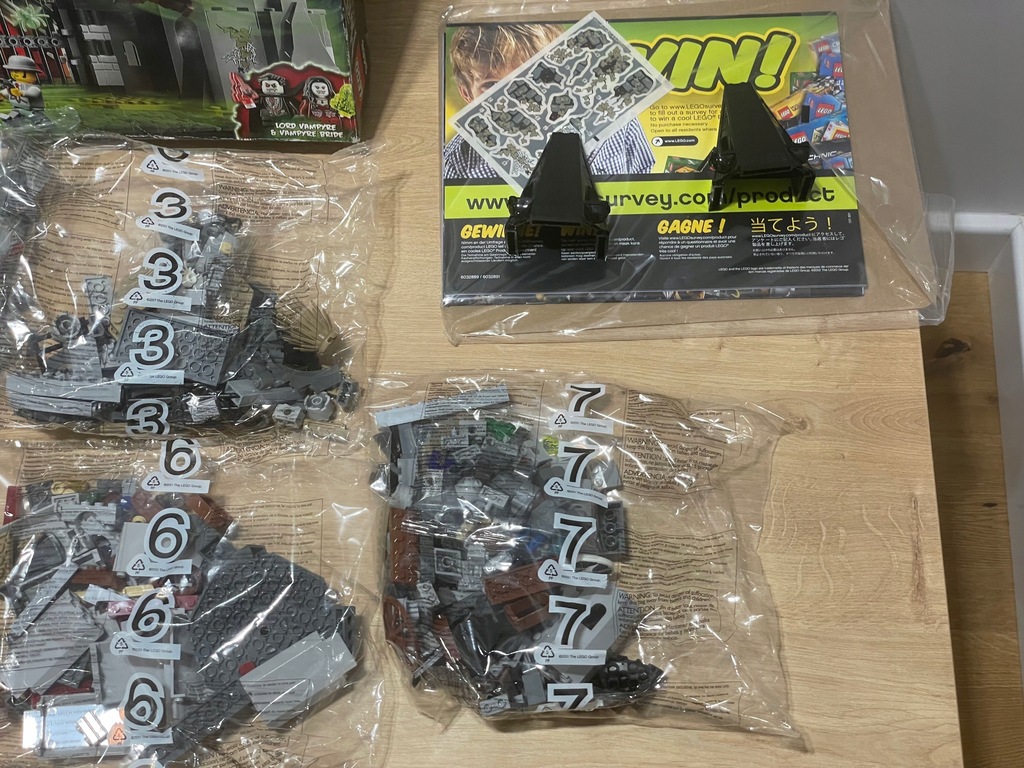 Купить LEGO Monster Fighters Замок вампиров 9468 НОВИНКА*: отзывы, фото ...