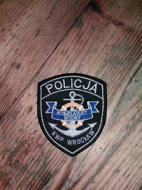 naszywka KWP Wrocław policja milicja OPP Wodny