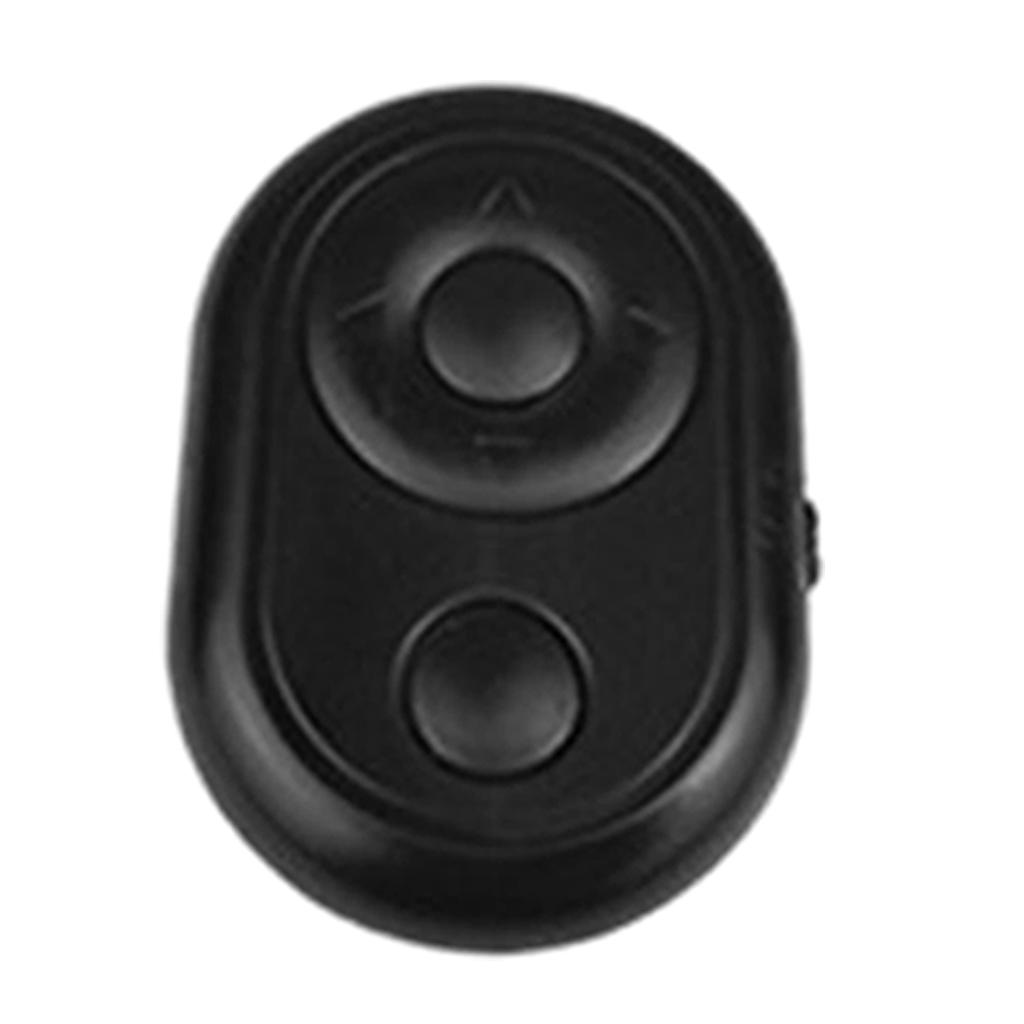 Wireless Remote Shutter Selfies Playback Turn The Page Shutter Black