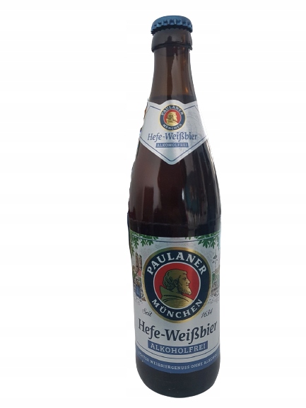 Piwo Paulaner Hefe-Weissbier bezalkoholowe