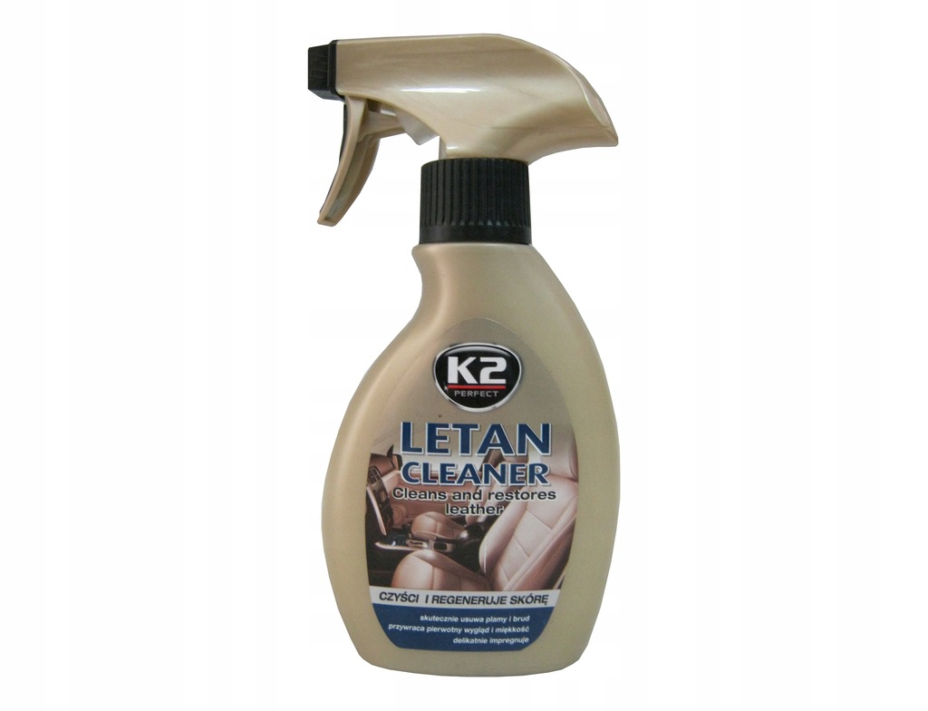 K2 LETAN CLEANER CZYŚCI REGENERUJE SKÓRĘ 250ML