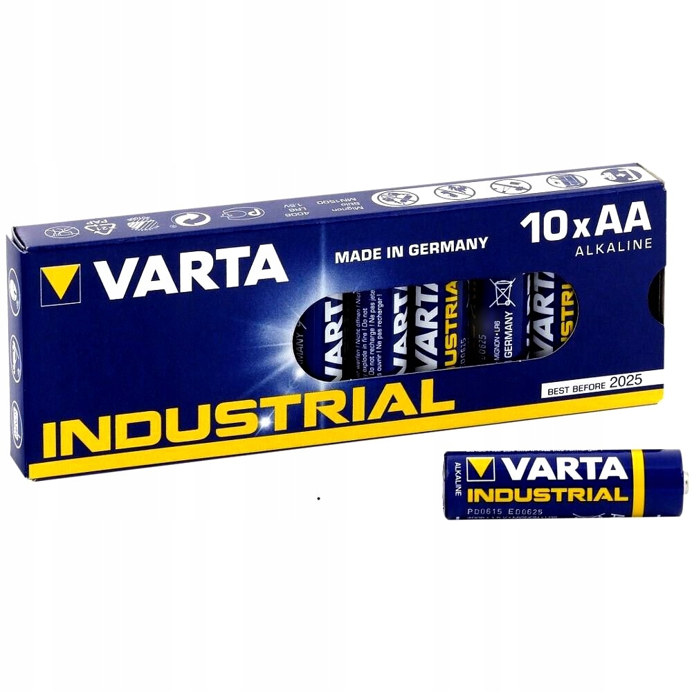 *Baterie alkaliczne Varta Industrial LR6/AA 10 SZT
