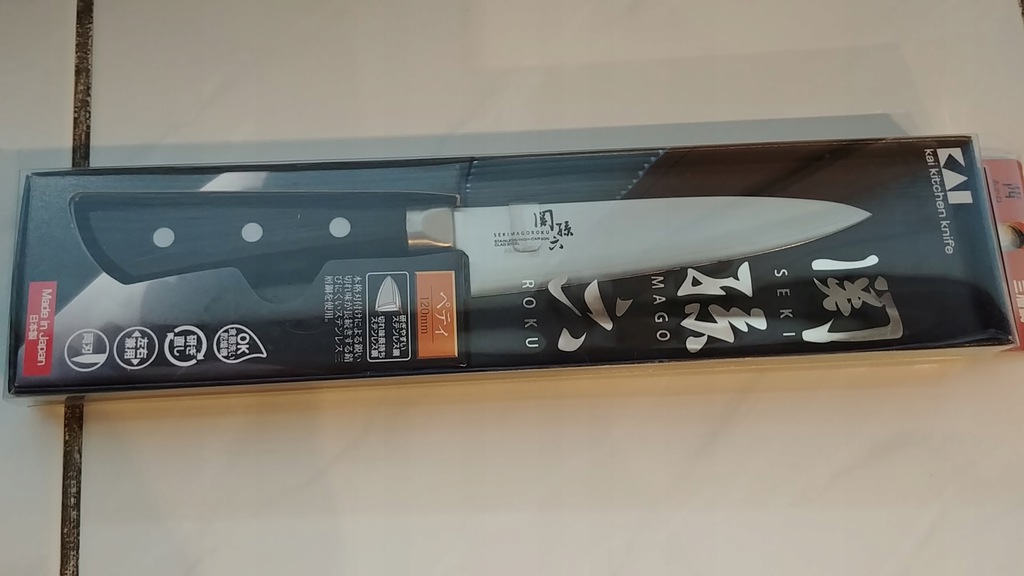 Nóż japoński KAI akane profesjonalny 120 mm NOWY 12076544394