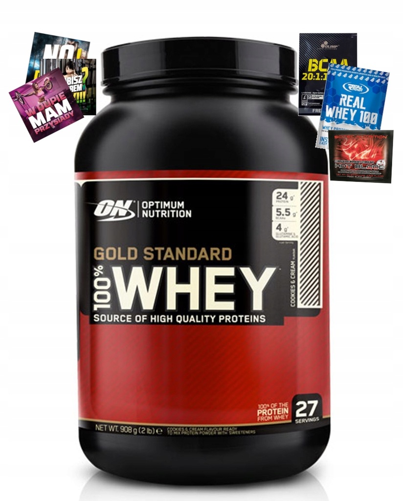 Optimum Whey Gold 908g Double Chocolate