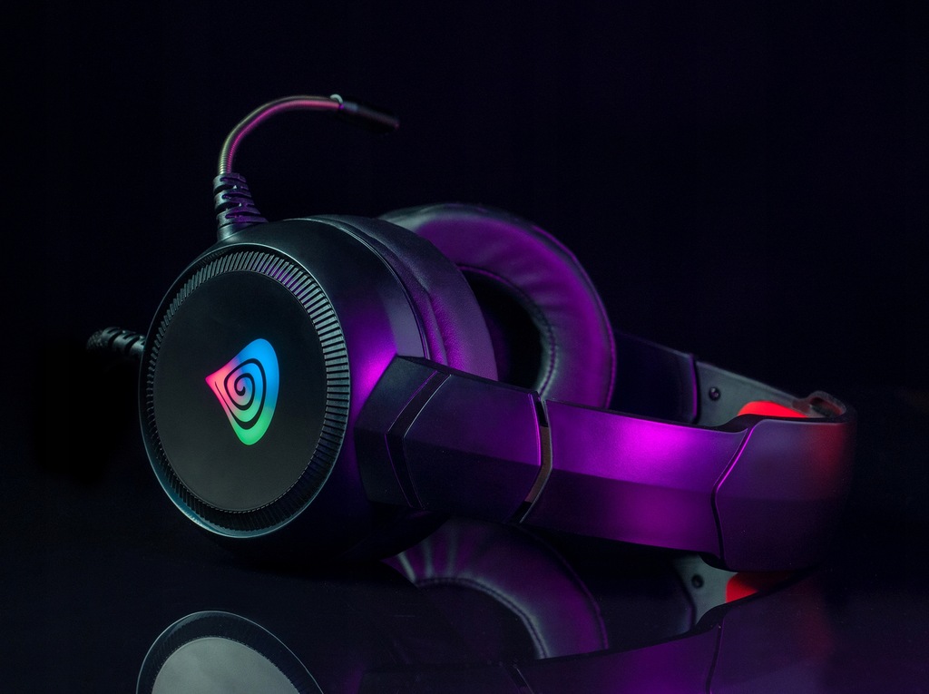 Купить Наушники Genesis Neon 200 RGB с микрофоном: отзывы, фото, характеристики в интерне-магазине Aredi.ru