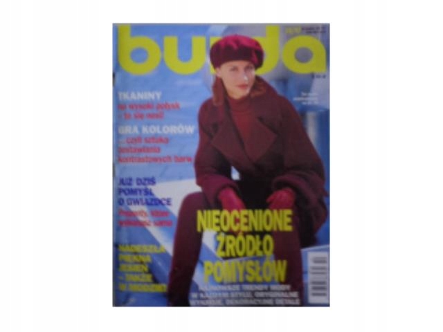 Burda moda piękno relaks nr 10 + wykroje z 1997 roku