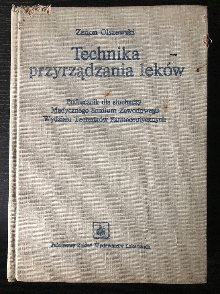 Technika przyrządzania leków - Olszewski