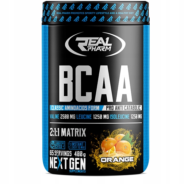 Real Pharm BCAA 2:1:1 instant 400g COLA CYTRYNA