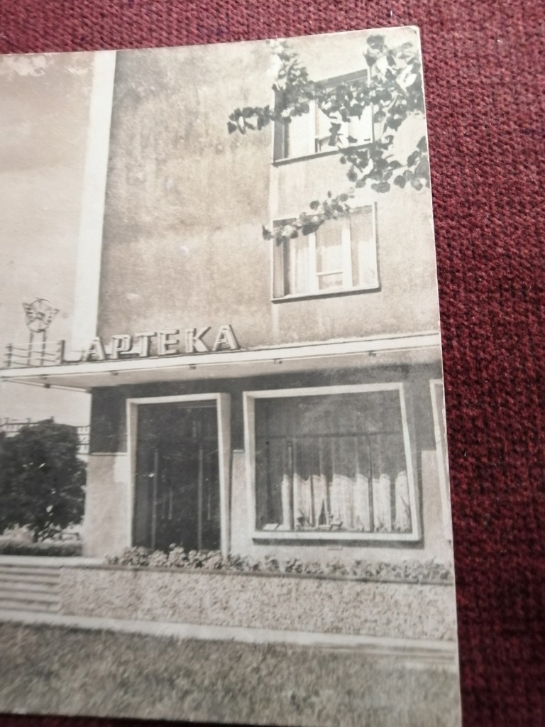 WROCŁAW 1966- DWORZEC - APTEKA