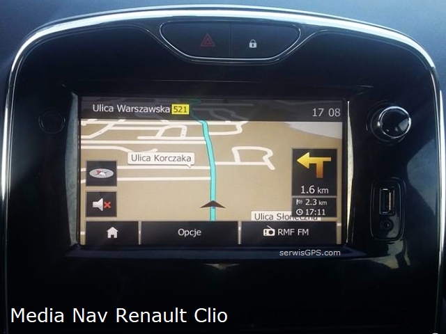 Mapa Europy 2019 Dacia Renault Media Nav Evolution