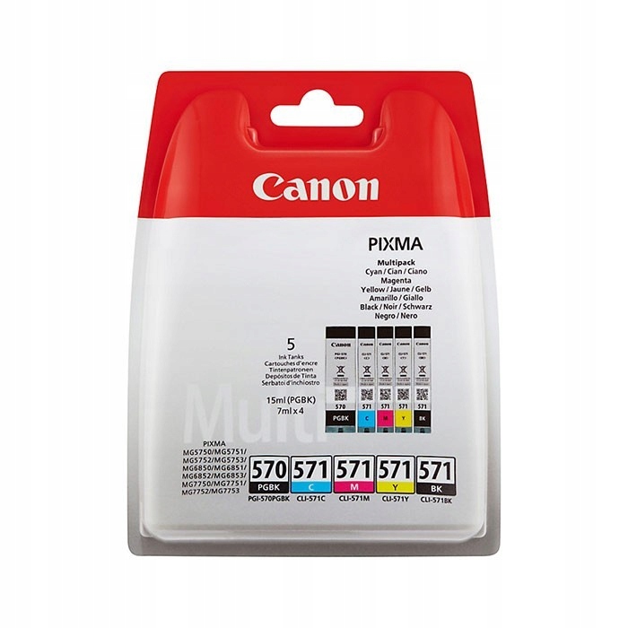 CANON PGI-570/CLI-571 PGBK/C/M/Y/BK Multi pack