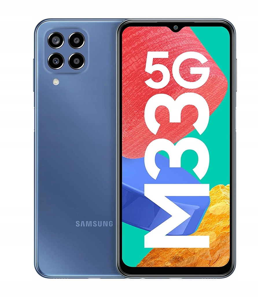 Smartfon Samsung Galaxy M33 6/128 GB niebieski