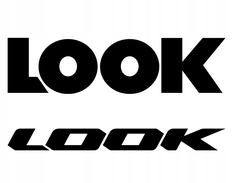 LOOK naklejki zastępcze na rower (6 sztuk)