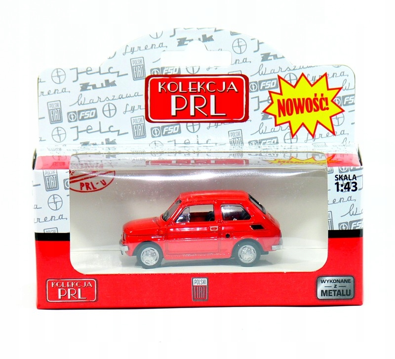Купить Fiat 126p Classic PRL масштаб 1:43 4 цвета DAFFI: отзывы, фото, характеристики в интерне-магазине Aredi.ru