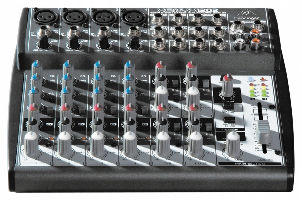 Behringer XENYX 1202 mikser audio