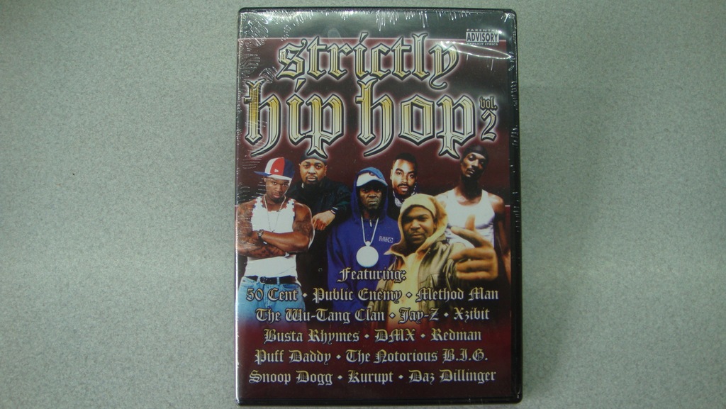 50cent JAY-Z X-ZIBIT SNOOP DOGG nowa folia DVD HIP