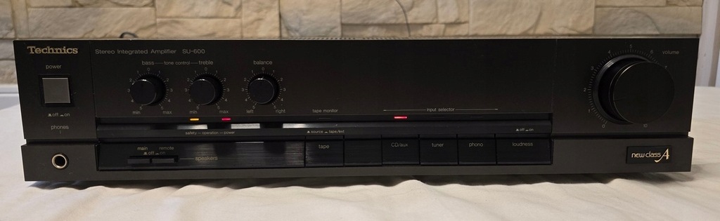 TECHNICS SU-600 WZMACNIACZ STEREO !