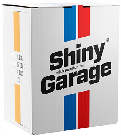 SHINY GARAGE ZESTAW DO CZYSZCZENIA KÓŁ OPON i FELG