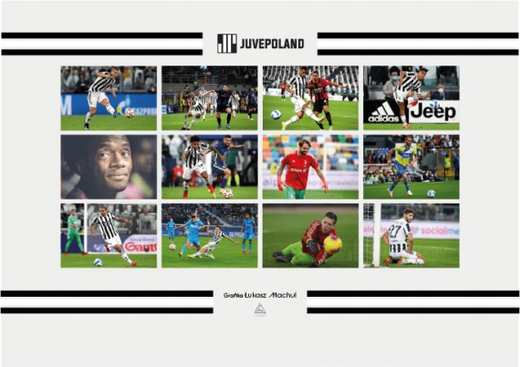 Kalendarz Juventus 2022 od JuvePoland - biurkowy