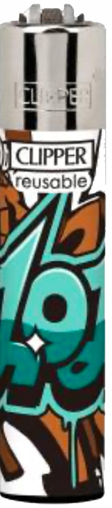 ZAPALNICZKA GAZOWA CLIPPER COOL GRAF