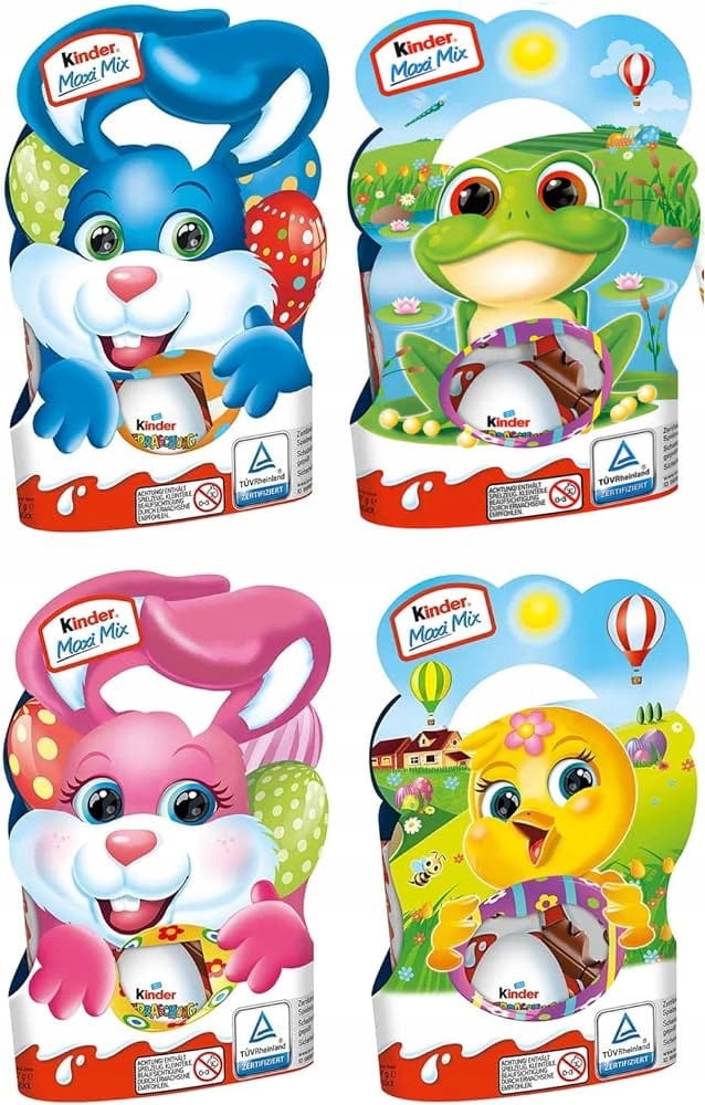 Kinder Maxi Mix Ostern zestaw słodyczy wielkanocnych 157 g