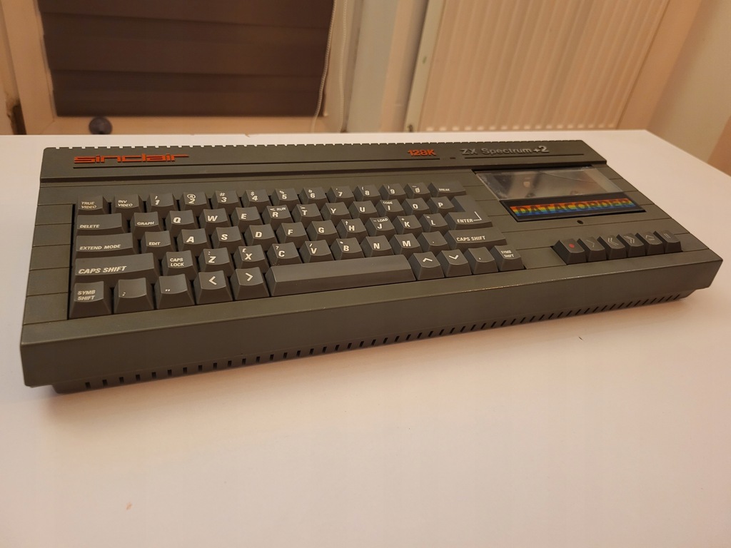 ZX Spectrum +2 komputer retro szary (szarak) Sinclair