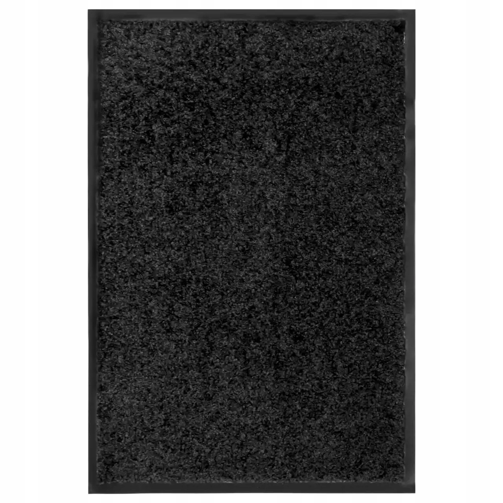 Wycieraczka z możliwością prania, czarna, 40 x