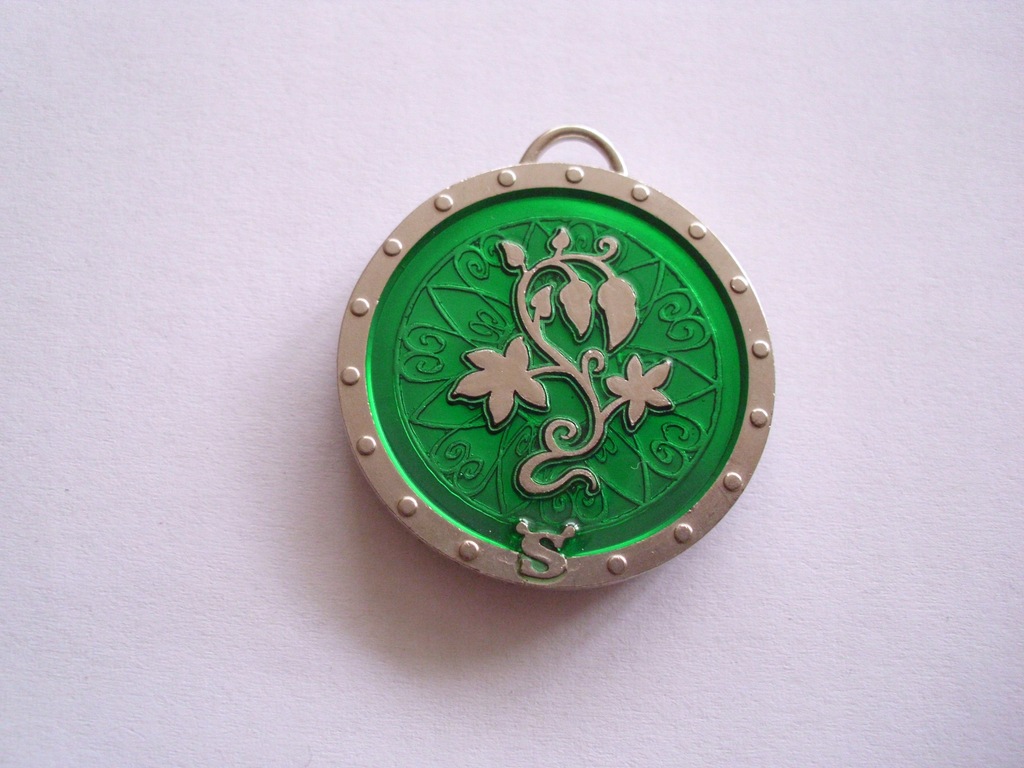 Shrek medal,amulet - Liść.