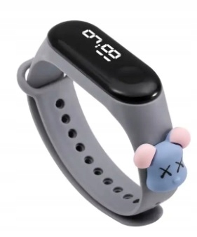 Zegarek Smartwatch LED Cyfrowy dla Dzieci Mouse3