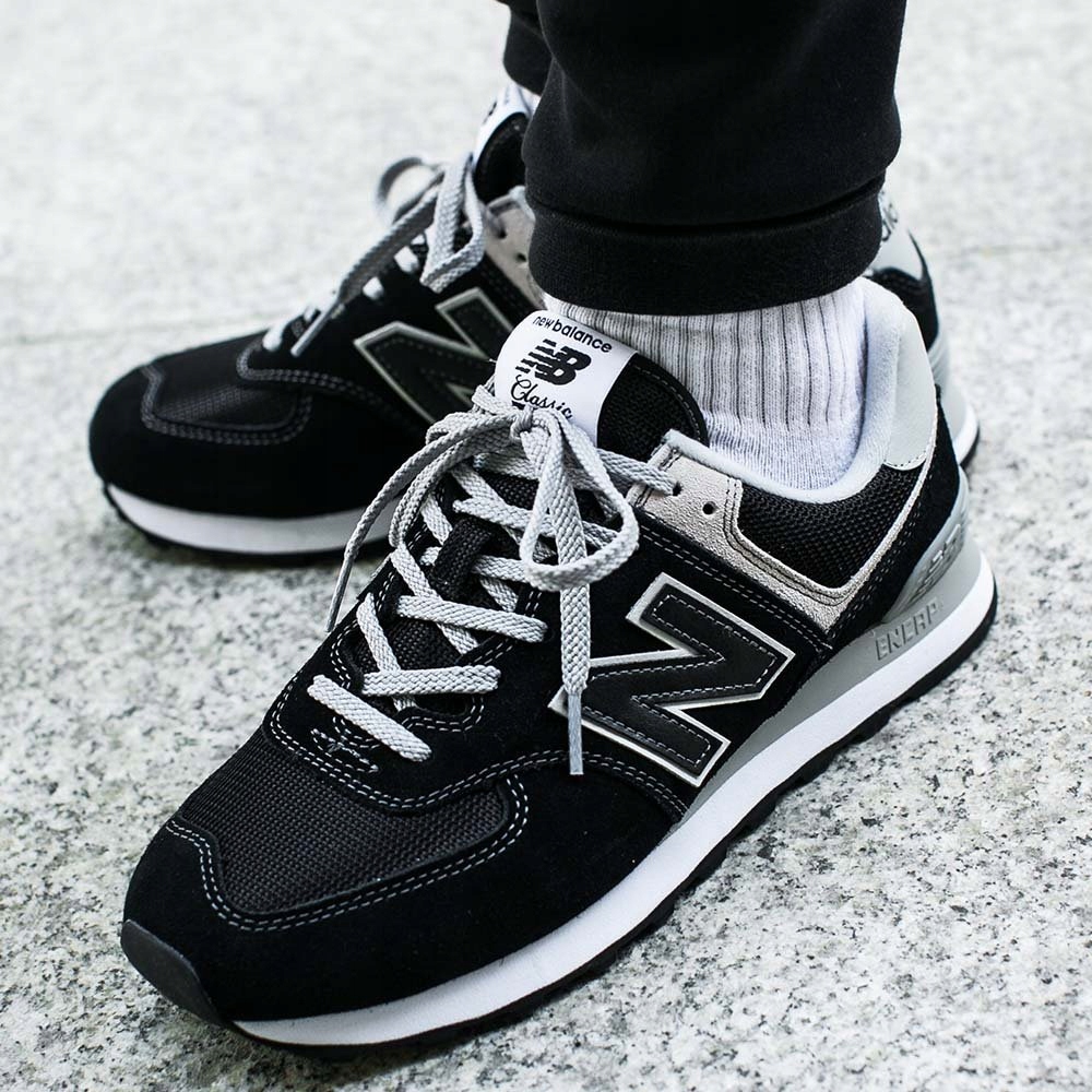 new balance ml574egk black