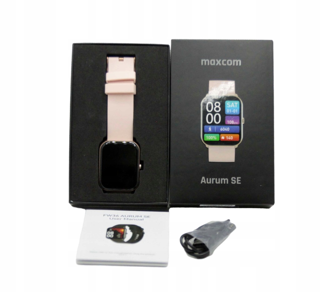Smartwatch Maxcom Fw36 Aurum Se Złoty