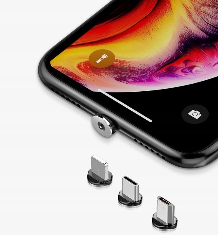 Купить Магнитный кабель Micro USB для Iphone USB-C 3 в 1: отзывы, фото, характеристики в интерне-магазине Aredi.ru