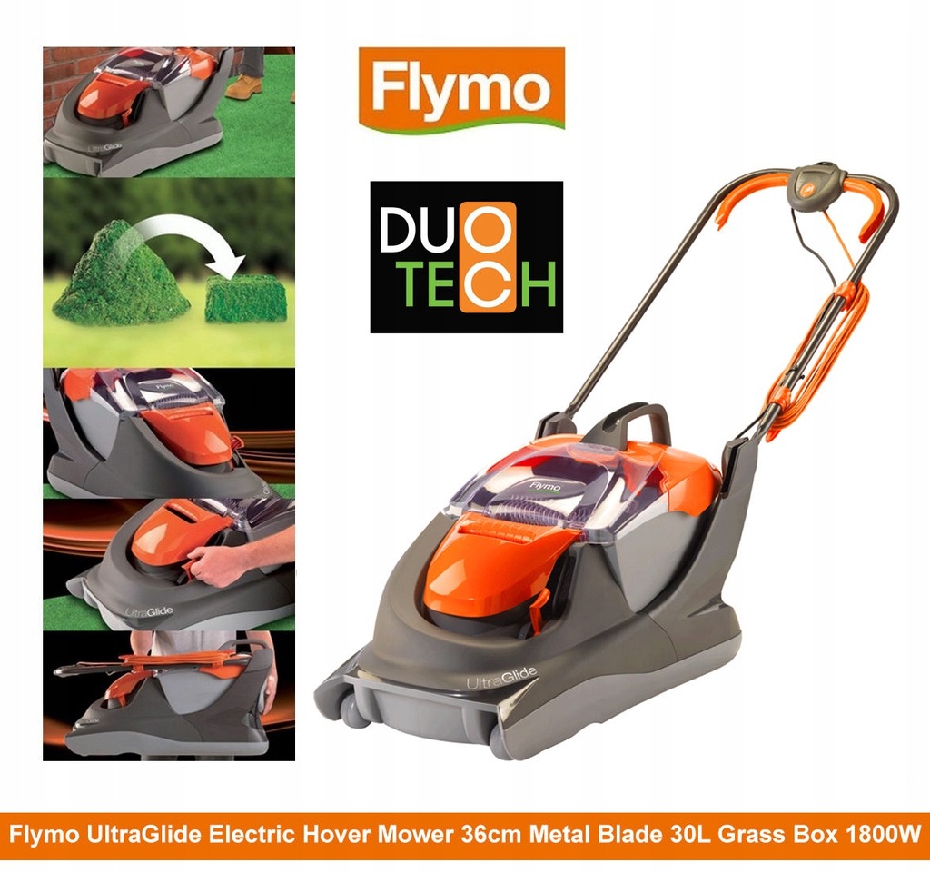 Flymo ultraglide 36cm sale