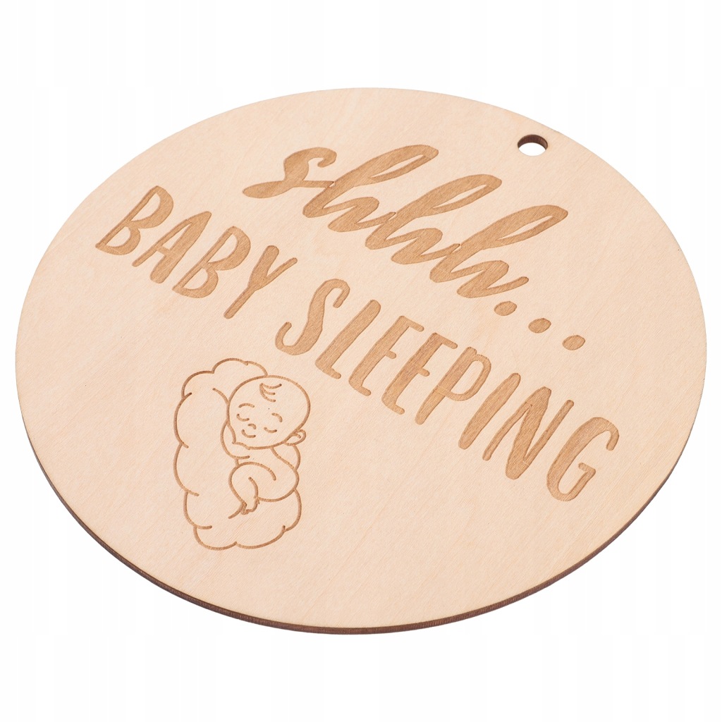 BABY SLEEP SIGN SLEEPING HANGING COAT HANGERS