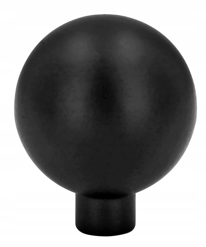 Gałka meblowa BLACK kulka 2,4cm szafki szuflady cz