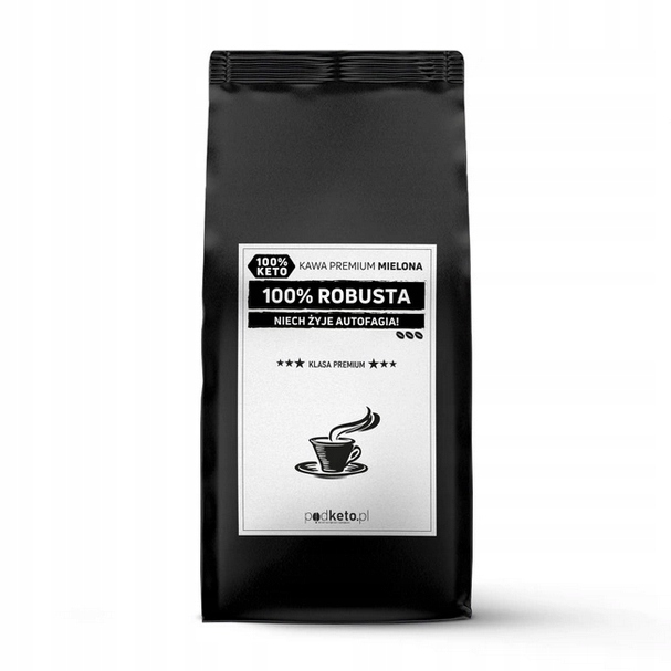 Niech Żyje Autofagia - kawa premium mielona (100% Robusta-Indie)