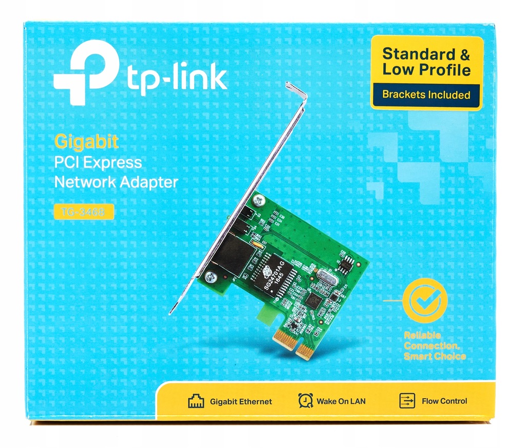 Купить СЕТЕВАЯ КАРТА PCI-E TP-LINK TG-3468 1 Гбит/с: отзывы, фото, характеристики в интерне-магазине Aredi.ru