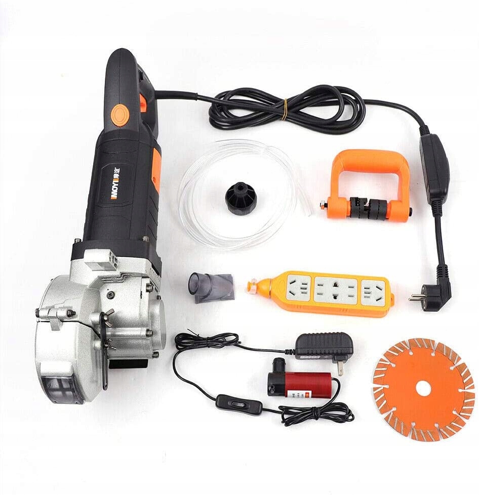 BRUZDOWNICA 5200W 140MM 5 TARCZE DIAMENTOWE