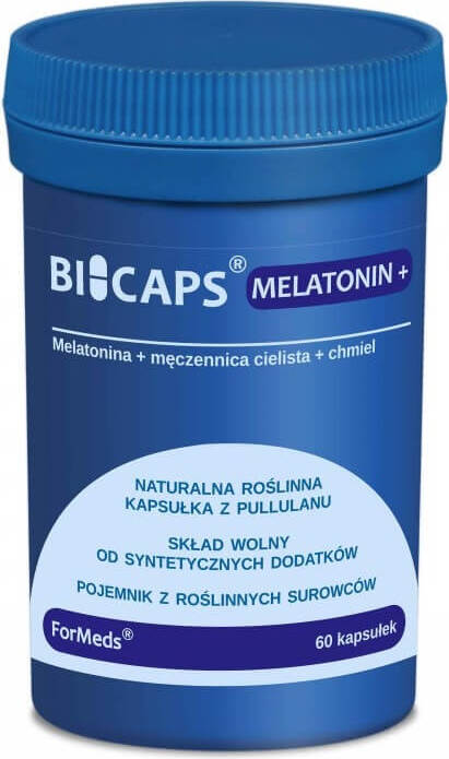 Bicaps Melatonina + 3mg 60 porcji 60 kaps. ForMeds