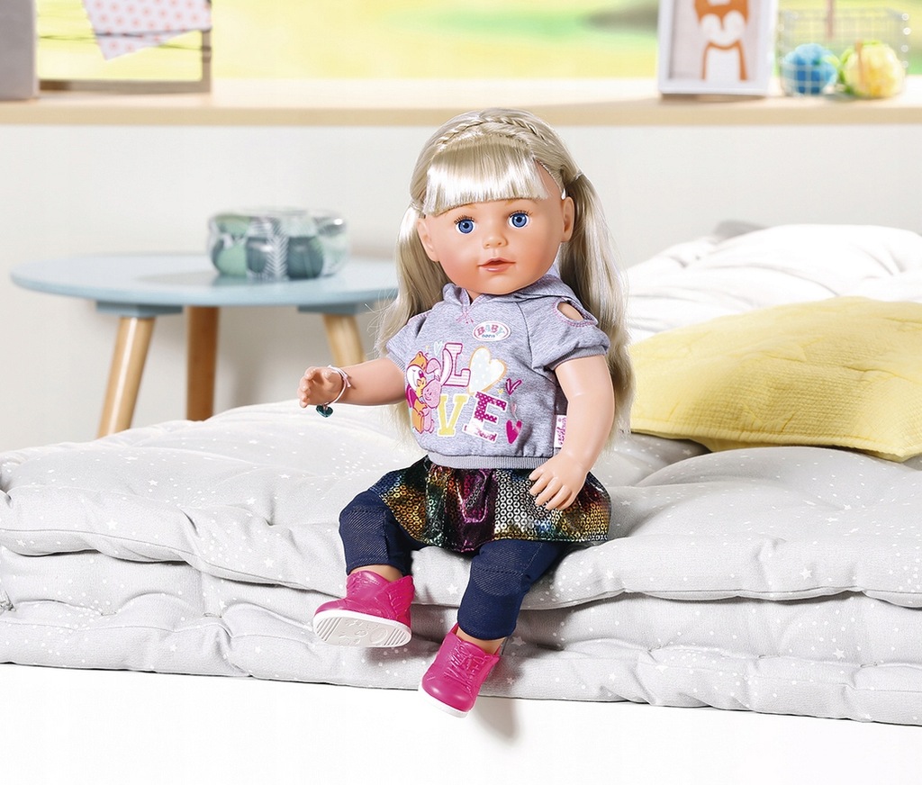 Кукла Zapf Baby born. Сестричка, 824-603, 43 см