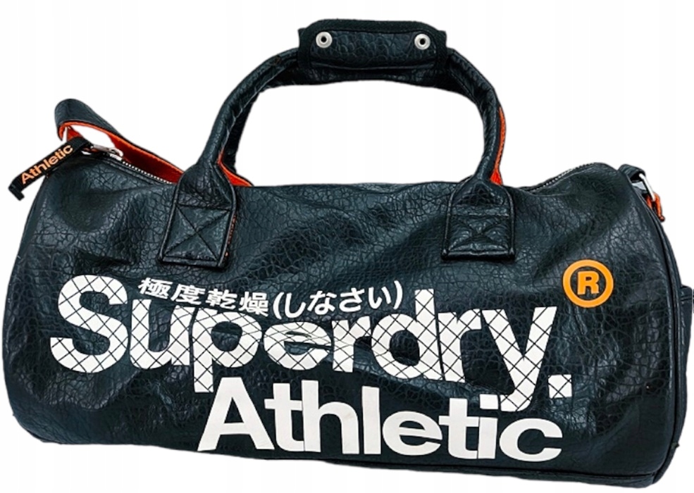 5236-9 SUPERDRY ATHLETIC.. SKORZANA TORBA PODROZNA