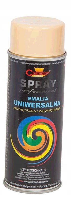 Emalia Farba Spray Lakier Ral1001 Beżowy champion