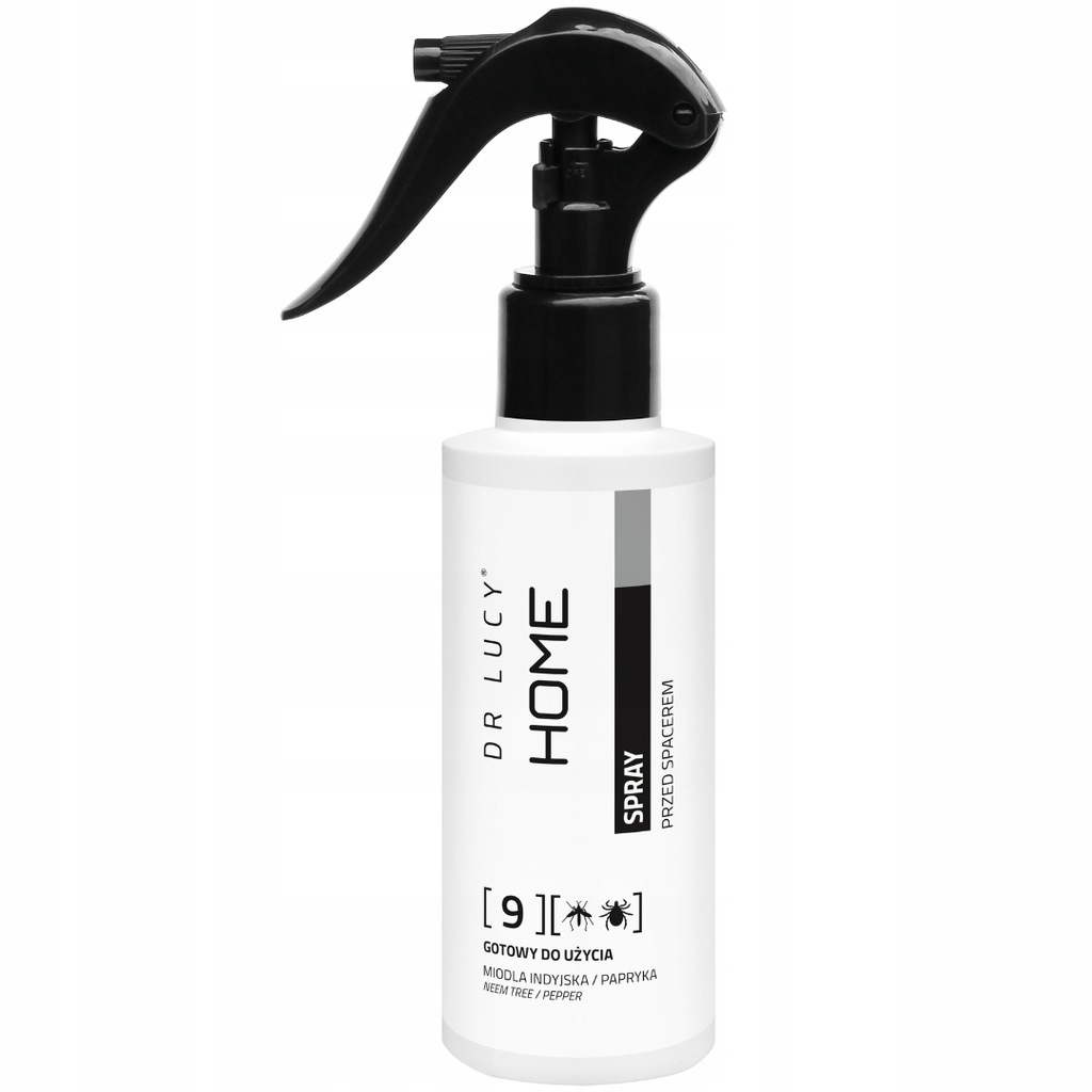 Spray na Kleszcze dla Psa Dr Lucy Home 9 100 ml Przeciw Kleszczom na Spacer