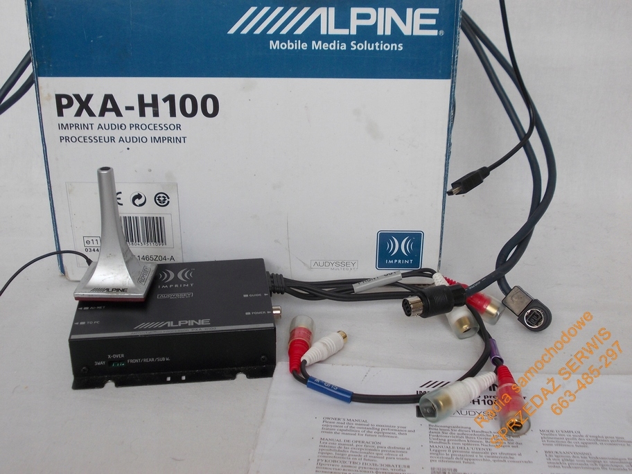 ALPINE PXA-H100 procesor i KTX-H100 zestaw