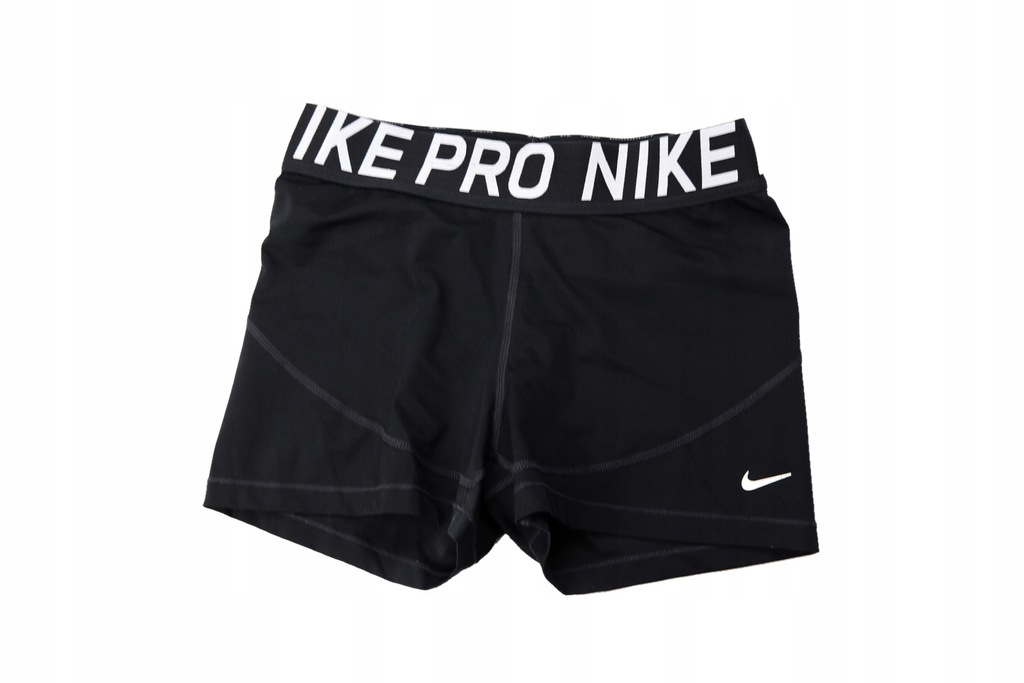 Nike Pro szorty sportowe czarne klasyczne lady _L