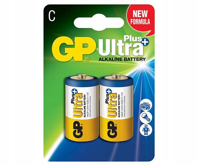 GP Batteries ULTRA PLUS ALKALINE C/LR14