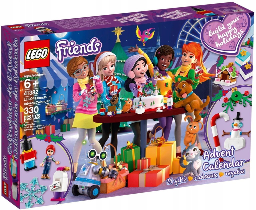LEGO 41382 Kalendarz adwentowy LEGO Friends 2019 - 8461123132