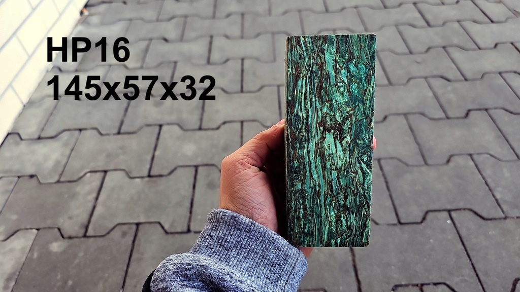 Drewno stabilizowane - Hempwood bloczek HP16