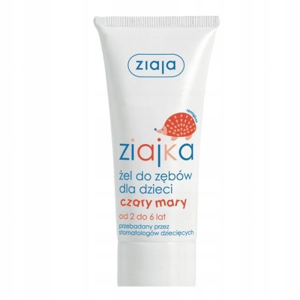 ZIAJA ZIAJKA Czarodziejski Żel do zębów dla dzieci 50 ml 2-6 lat CZARY MARY